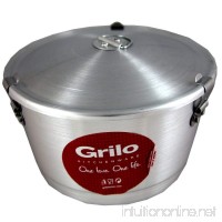Grilo Kitchenware Flan Pudding Mold With Lid Banho Maria Made In Portugal (N. 20 8.5" - 20 CM) - B06XQ8RQ1K